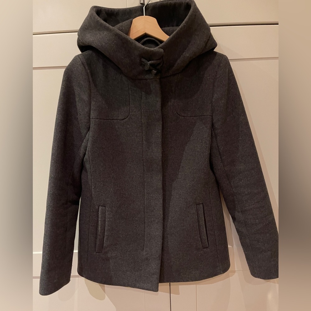Babaton Grey Wool Cashmere Jacket Size Small